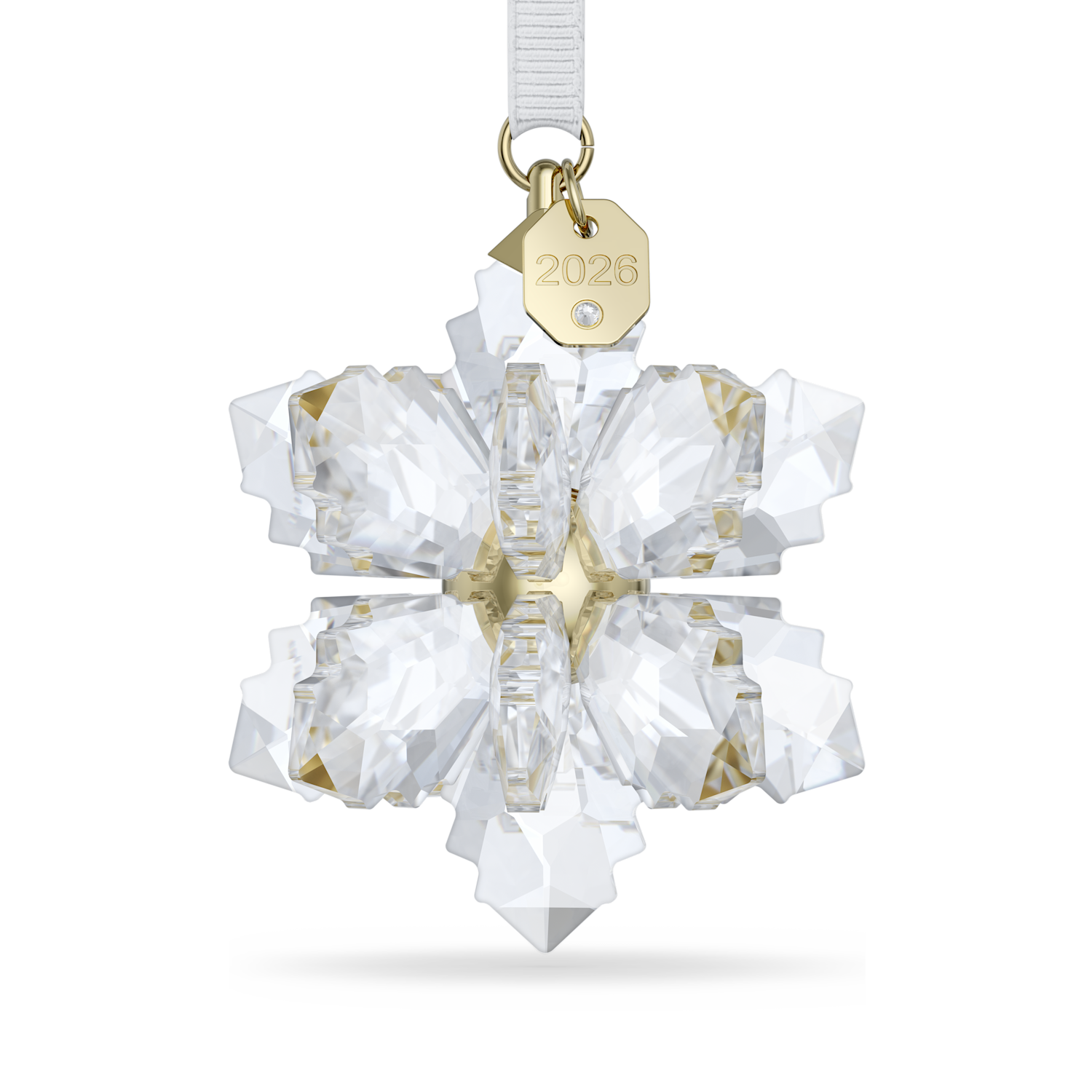 Swarovski　クリスタル 雪の結晶型オーナメント Swarovski 2026 NEW Annual Edition Snowflake 3D Ornament – Irish