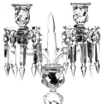 Baccarat クリスタルスタンド Baccarat Crystal Candelabra | IrishCrystal.com – Irish Crystal Company