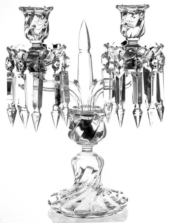 BACCARAT バカラ 千支x2クリスタルイン テリア Baccarat Crystal Candelabra | IrishCrystal.com – Irish Crystal Company