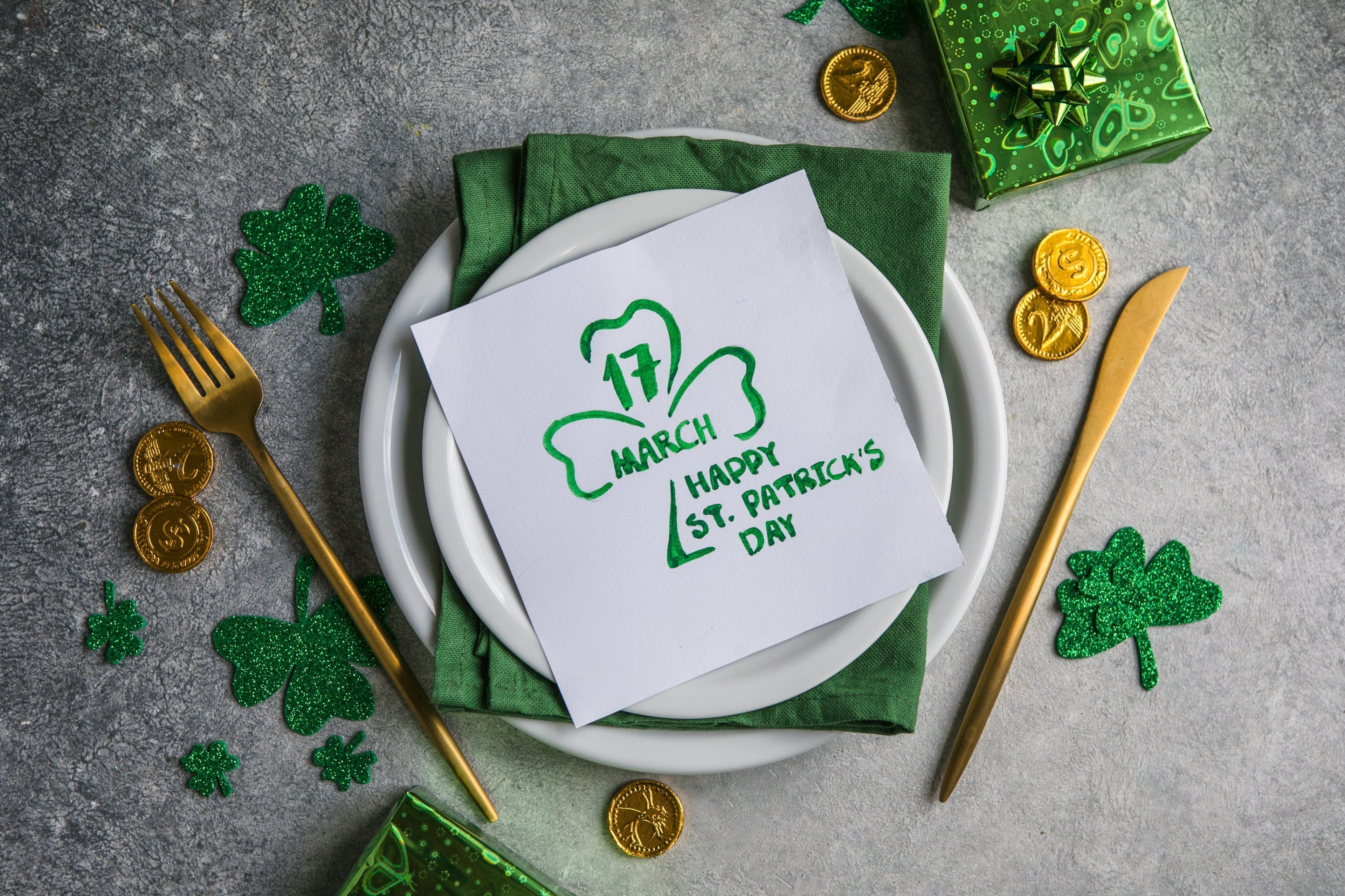 Irish crystal and jewelry gifts for March occasions including St. Patrick's Day