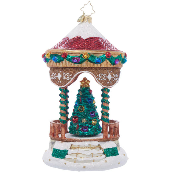 Christopher Radko Peaceful Polar Pavilion Ornament