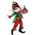 Decorative fairy figure with a 'Bah Humbug' sign on a white background