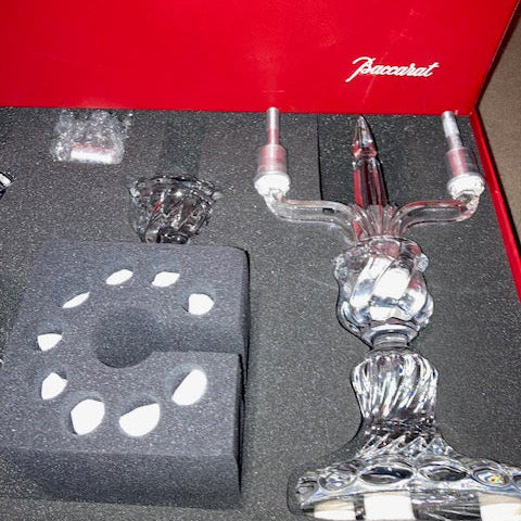 Baccarat Crystal Candelabra | IrishCrystal.com – Irish Crystal Company