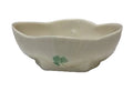 Belleek Pottery Bowl Mini Shamrock Salt Cellar