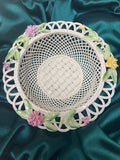 Belleek Pottery Celebration Basket