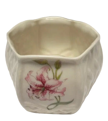 Belleek Pottery Country Trellis Votive
