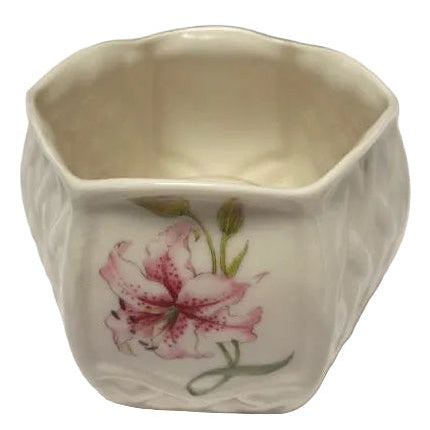 Belleek Pottery Country Trellis Votive