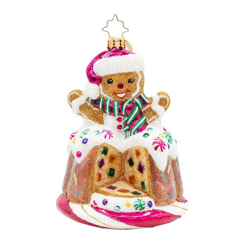 Christopher Radko 2026 NEW Bundt Surprise Ornament