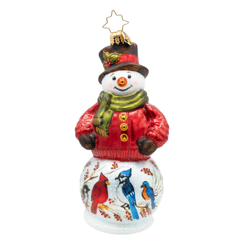 Christopher Radko 2026 NEW Chirp Before Christmas Ornament