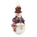 Christopher Radko 2026 NEW Opulent Frost Snowman Ornament