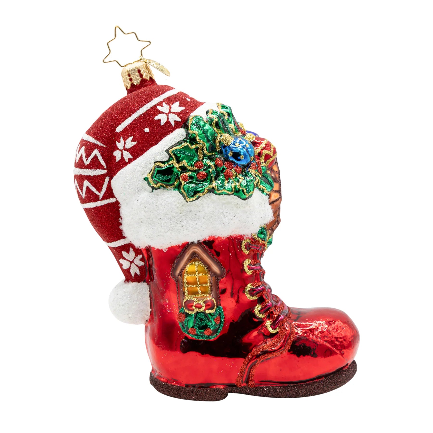 Christopher Radko 2026 NEW The Jolly Boot Inn Ornament
