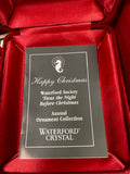 Waterford Crystal Happy Christmas WS 2000 Ornament