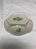 Belleek Pottery Bowl Mini Shamrock Salt Cellar