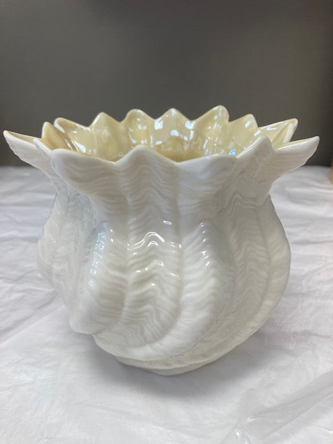 Belleek Pottery Octoganal Lustre Bowl 5