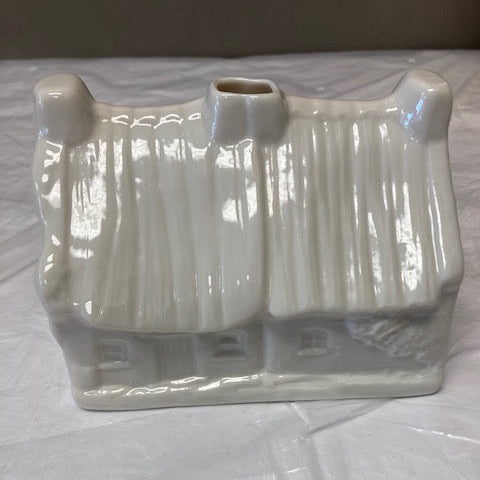 Belleek Pottery Votive Cottage