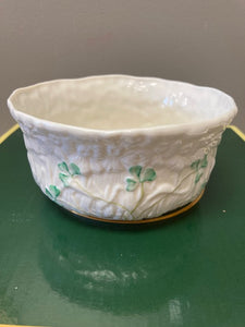 Belleek Pottery Bowl Daisy 5"