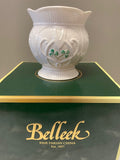 Belleek Pottery Bowl Love Heart 5"