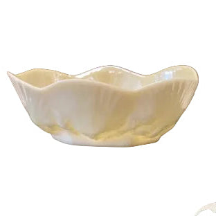 Belleek Pottery Bowl Mini Salt Cellar Shell