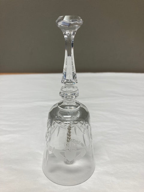 Galway Crystal Small Claddagh Bell