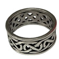 Solvar Sterling Silver Open Celtic Knot Band Ring Size 12 Discontinued
