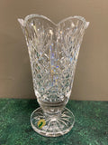 Waterford Crystal 8" Scalloped Vase