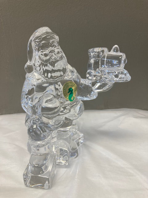 Waterford Crystal Santa With Train