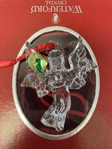 Waterford Crystal Angel Of Peace Ornament