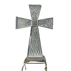 Irish Crystal Wedding 6.5" Cross