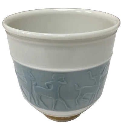 Lladro 2005 Privilege Gold Gardens of Athens Porcelain Cup Glazed Finish