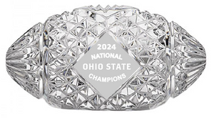 Waterford Crystal 2024 National Champions Ohio State