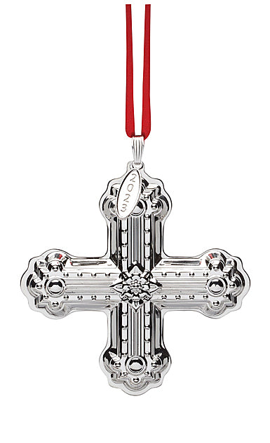 Reed & Barton  2023 Sterling Silver 53rd Cross Ornament