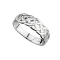 Solvar Sterling Silver Celtic Trinity Knot Ring