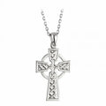 Solvar Silver Celtic Cross Pendant