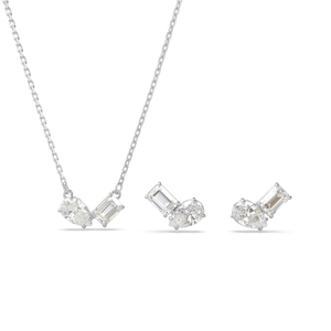Swarovski 2023 NEW Mesmera Crystal Necklace and Earring Set