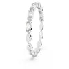 Swarovski 2025 NEW Matrix Ring Marquise White, Rhodium plated