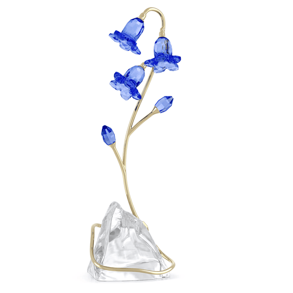 値下 SWAROVSKI ブルーフラワー キャンドルホルダー 16cm Swarovski_2026_NEW_Florere_Blu