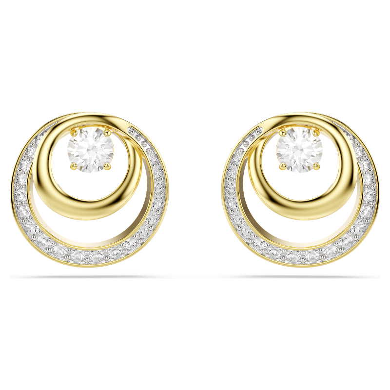Swarovski 2026 NEW Hyperbola Stud Round Earrings