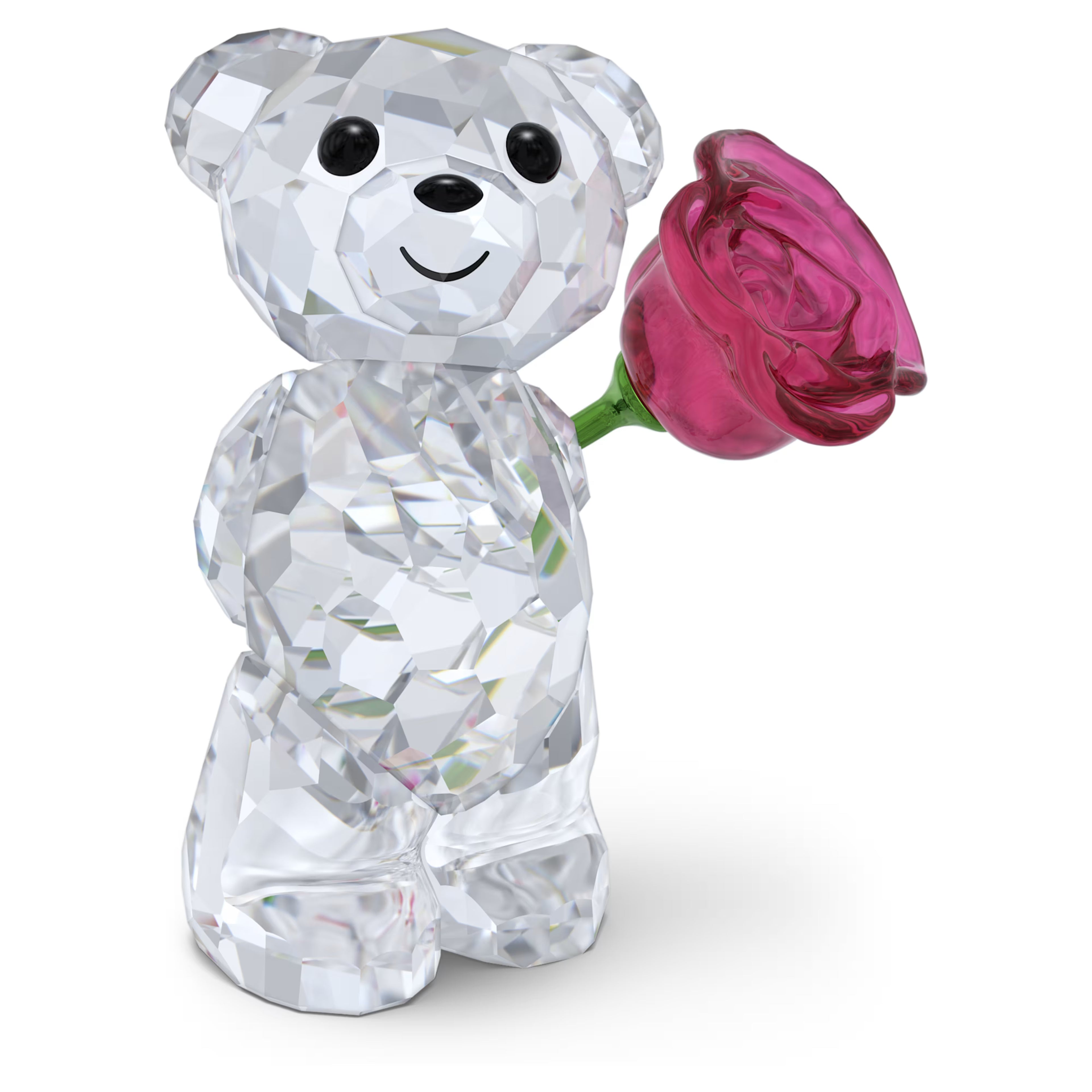 Swarovski Kris Bear A Red Rose With Love