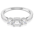 Swarovski Stilla Attract Ring Round Cut Trio