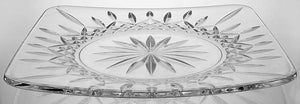 Waterford Crystal 12" Lismore Square Platter