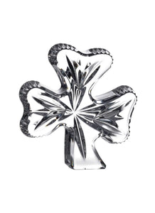 Waterford Crystal Shamrock Paperweight