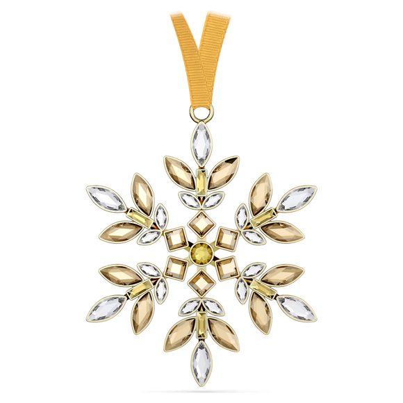 Swarovski NEW 2024 Gema Holiday Ornament Yellow