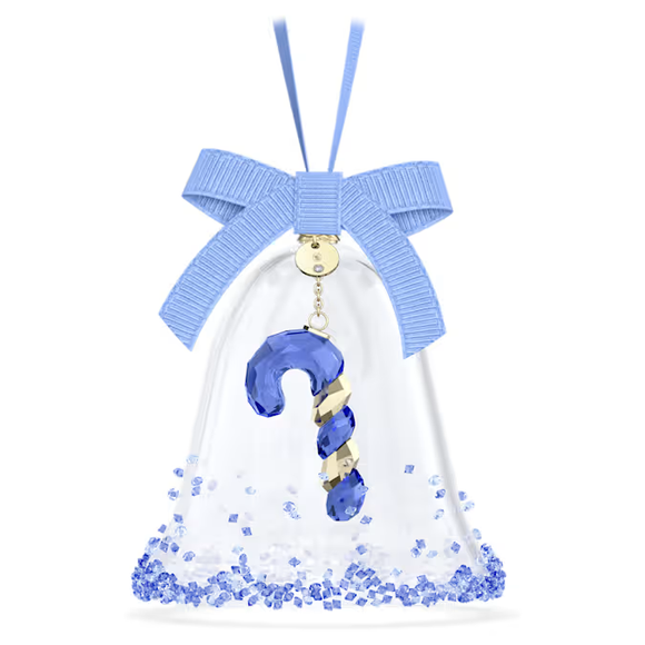 Swarovski 2024 NEW Holiday Cheers Dulcis Bell Ornament Blue