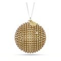 Swarovski Gold Mesh Ball