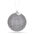 Swarovski 2026 NEW Holiday Magic Mesh Ball Silver