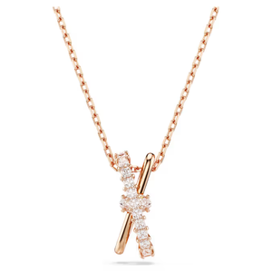 Swarovski NEW 2024 Hyperbola Pendant Mixed, Twist, Rose Gold