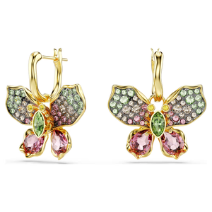 Swarovski 2025 NEW Idyllia Drop Butterfly Earrings Mixed Pavé 