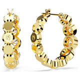 Swarovski 2025 NEW Imber Hoop Earrings Round Gold Tone