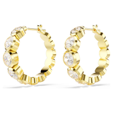 Swarovski 2025 NEW Imber Hoop Earrings Round Gold Tone