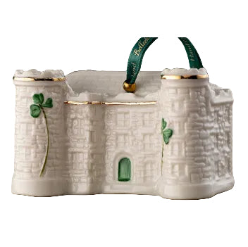 Belleek Pottery 2026 NEW Kilkenny Castle Ornament 39th Ed Ornament